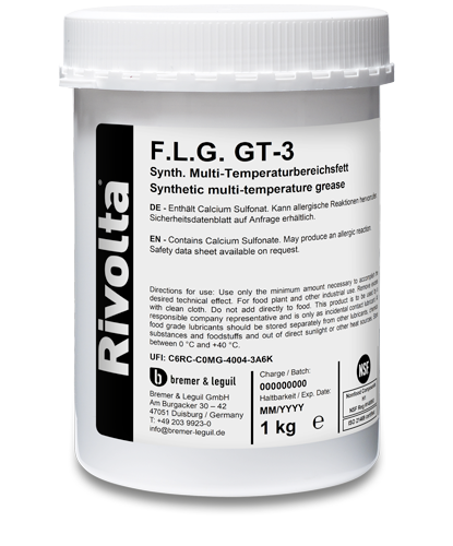 F.L.G. GT-3-RIVOLTA Lubricants von Bremer & Leguil